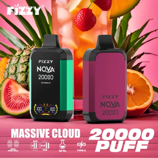 Fizzy Nova 20000 Puffs Disposable Vape