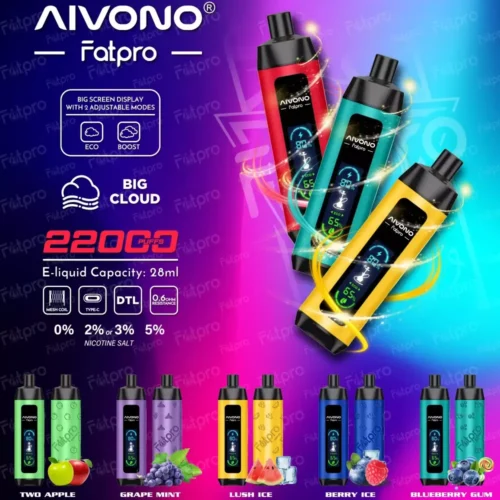 AIVONO Fatpro 22000 Puffs Vape