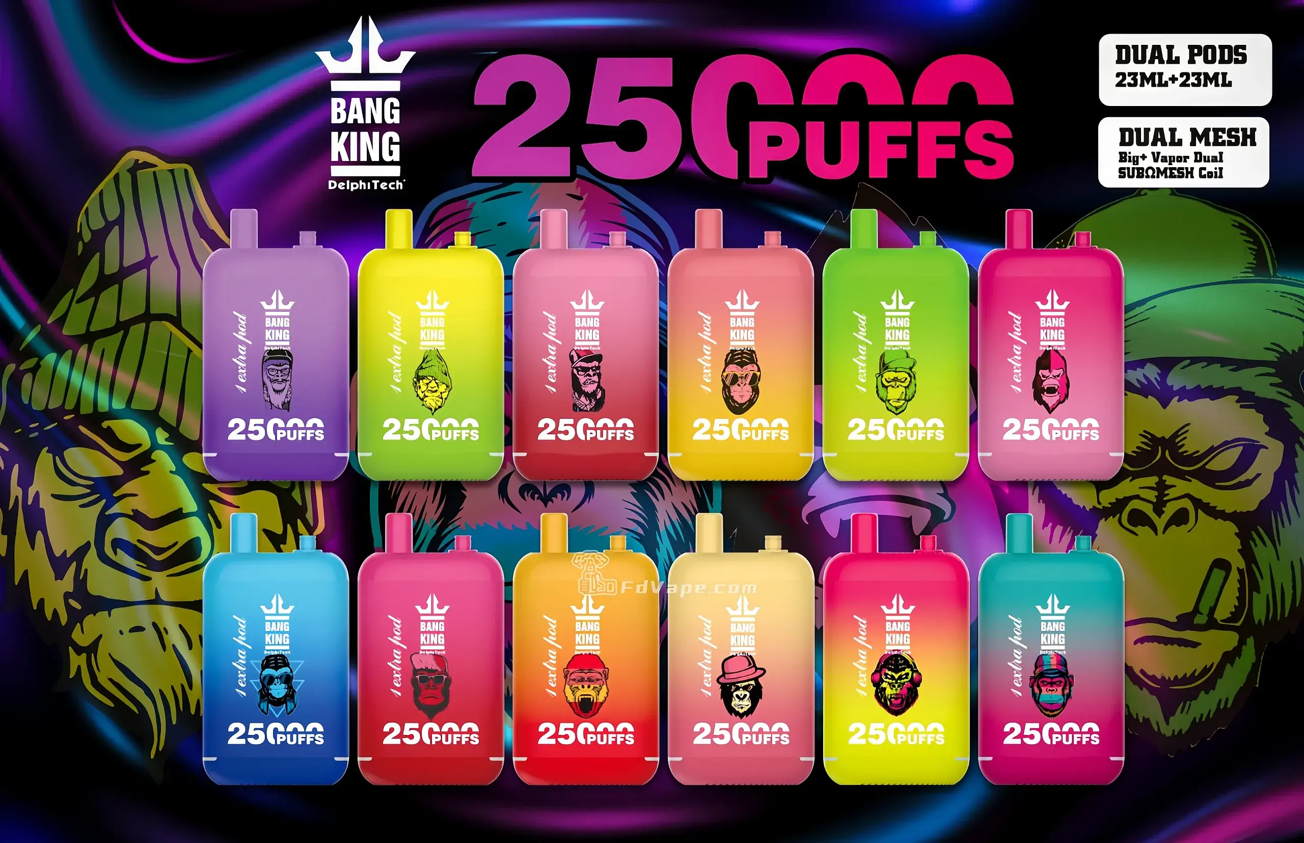 Bang King 25000 Puffs Vape