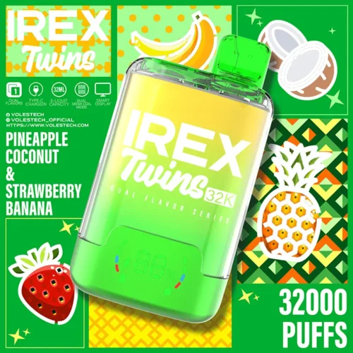 IREX Twins 32000 puffs Disposable Vape