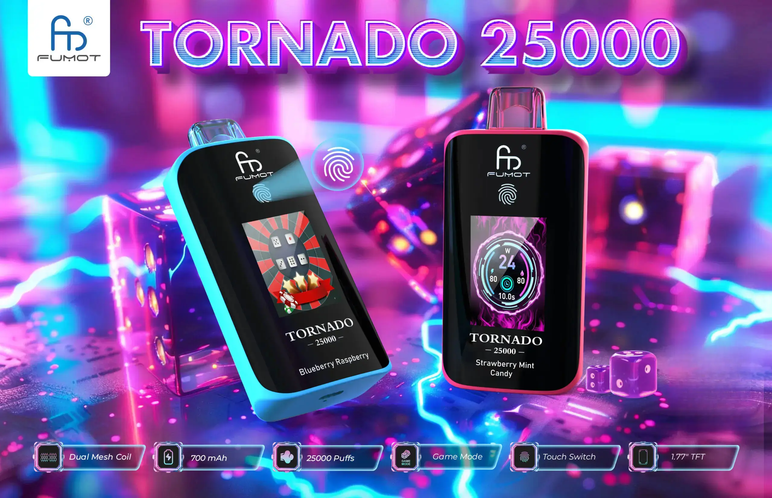 RandM Tornado 25000 Puffs Disposable Vape