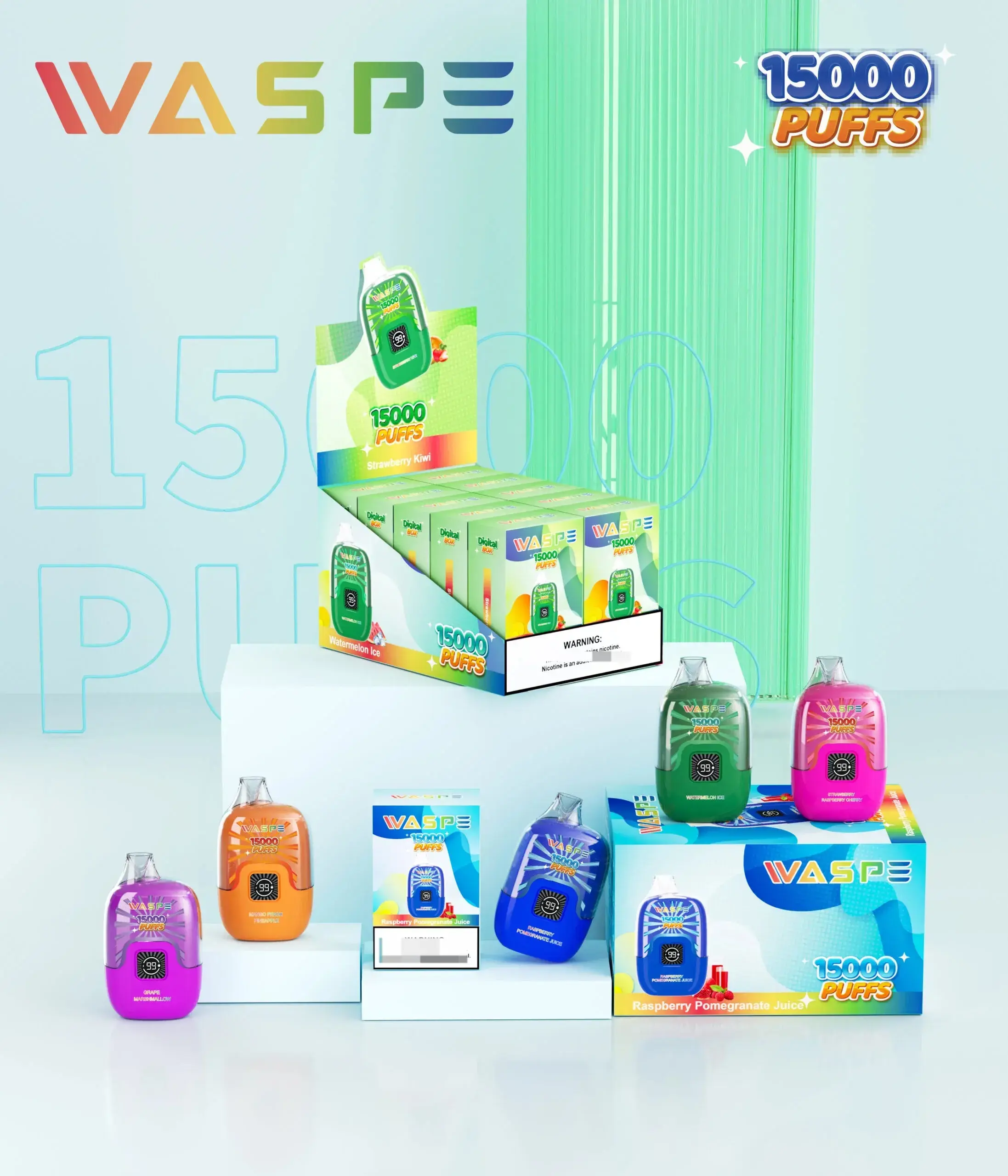 WASPE 15000 PUFFS Disposable Vape