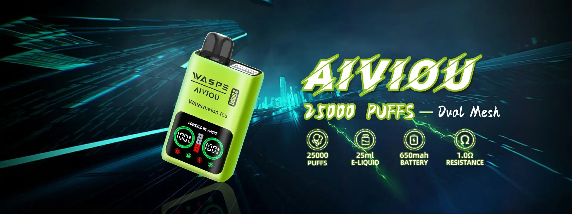 WASPE 25000 PUFFS Disposable Vape