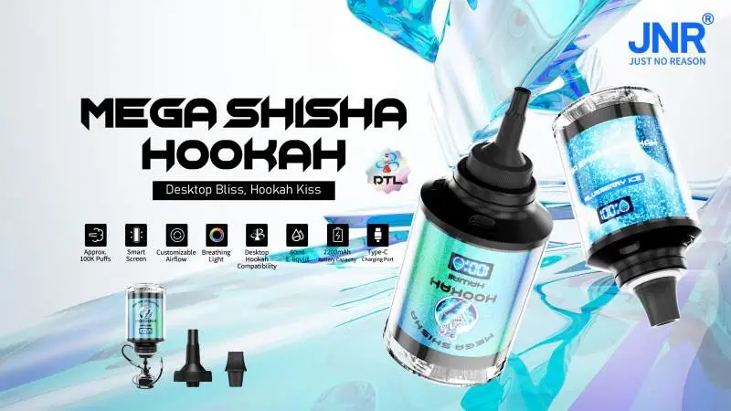 JNR Mega Shisha Hookah 100K